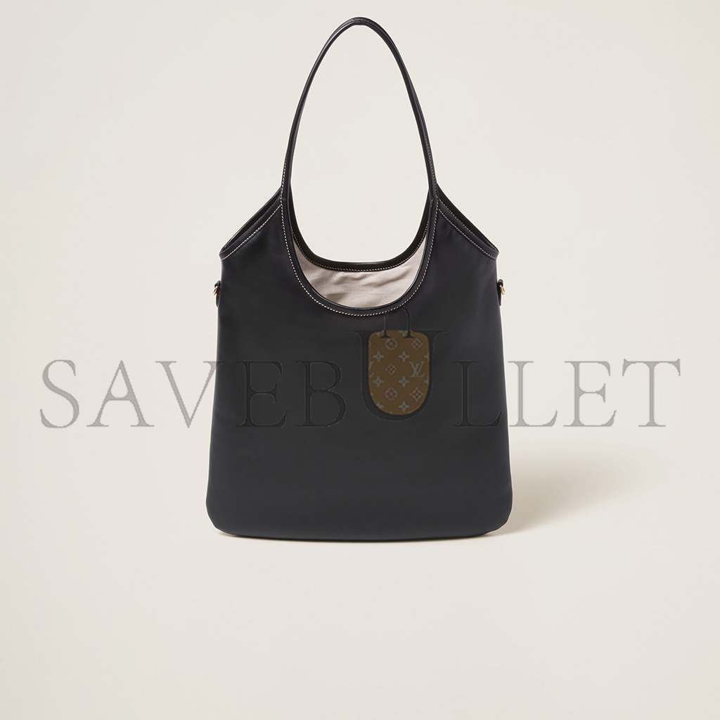 M1v M1v ivy leather bag 5bg231 (40*35cm)